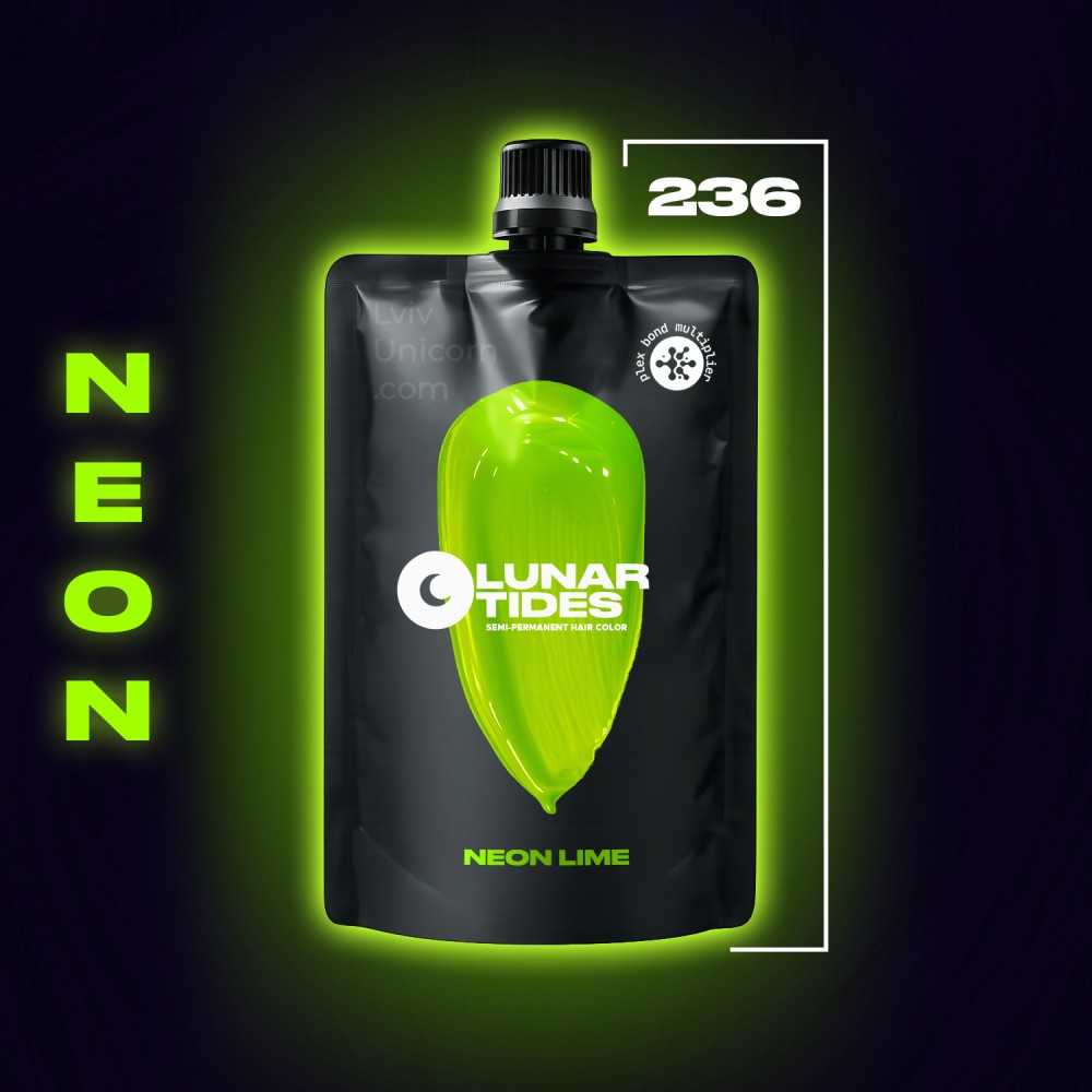 Lunar Tides Neon Lime 236 мл | Яскрава салатова семіперманентна